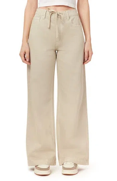 Scotch & Soda The Baggy Drawstring Pants In Neutral