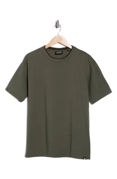 Scotch & Soda Three Crosses Garment Dyed T-shirt In Multi