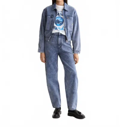 Scotch & Soda Tide Longer Inseam Balloon Jeans In Navy In Blue