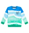 Scotch & Soda Tie-dye Cotton Jersey Sweatshirt In Multicoloured