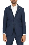 Scotch & Soda Traveler Tech Stretch Sport Coat In Blue