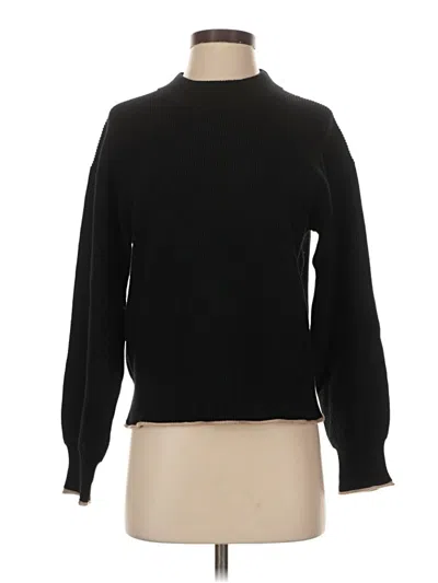 Pre-owned Scotch & Soda Turtleneck Sweater In Black