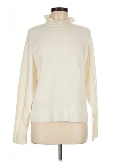 Pre-owned Scotch & Soda Turtleneck Sweater In Ivory