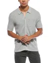 Scotch & Soda Waffle Knit Shirt In Multi