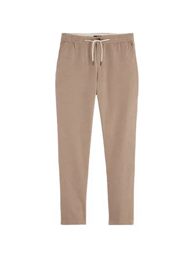 Scotch & Soda Warren Drawstring-waist Trousers In Nude
