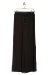 Scotch & Soda Wide Leg Sweatpants In Brown