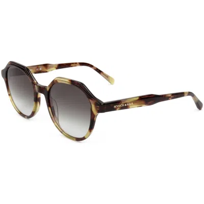 Scotch & Soda Women's 49 Mm Grey Sunglasses