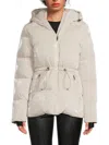 Scotch & Soda Women's Enola Quilted Puffer Coat In Gold