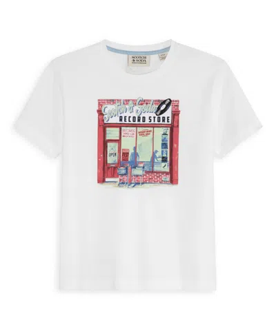 Scotch & Soda Kids' Big Boys Crewneck T-shirt