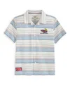 Scotch & Soda Big Boys Dobby Camp Polo Shirt