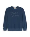 Scotch & Soda Big Boys Embroidered Crewneck Sweatshirt