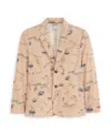 Scotch & Soda Kids' Print Blazer