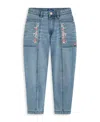 Scotch & Soda Big Girls Stretch Slub Denim Jeans