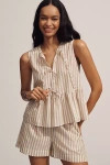 Scotch & Soda Bow Details Sleeveless Top
