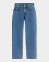 Scotch & Soda Boy's The Pitch Loose-fit Denim Jean In Lakehouse