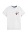 Scotch & Soda Boys' Buoy Graphic Tee - Little Kid, Big Kid In White