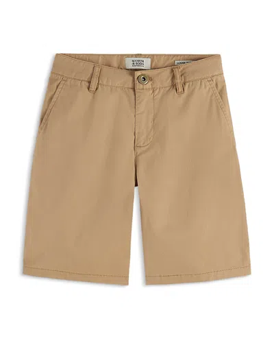 Scotch & Soda Boys' Classic Chino Shorts - Little Kid, Big Kid In Sand
