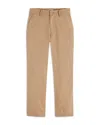 Scotch & Soda Boys' Classic Loose Tapered Fit Chinos - Little Kid, Big Kid In Sand