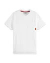 Scotch & Soda Boys' Regular Fit Classic Pocket Tee - Little Kid, Big Kid In White