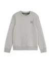 Scotch & Soda Boys' Regular Fit Logo Badge Sweatshirt - Little Kid, Big Kid In Grey Melange