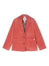 Scotch & Soda Corduroy Blazer In Pink
