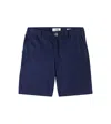 Scotch & Soda Cotton Shorts In Blue