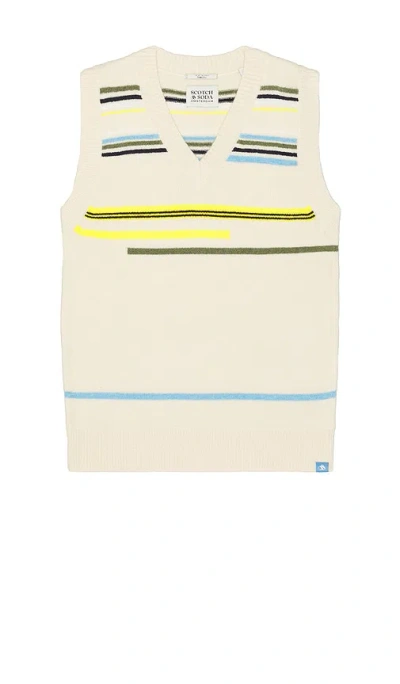 Scotch & Soda Soft Knit Vest In Ç¾šçš®çº¸