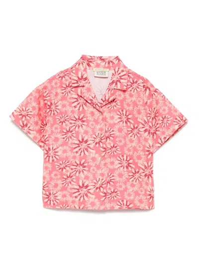 SCOTCH & SODA FLORAL-PRINT SHIRT