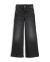 Scotch & Soda Girls' Core The Wave Wide Leg Jeans - Little Kid, Big Kid In Black