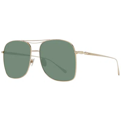 Scotch & Soda Gold Women Sunglasses In Green