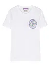 Scotch & Soda Graphic-print Cotton T-shirt In White