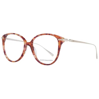 Scotch & Soda Multicolor Women Optical Frames In Beige