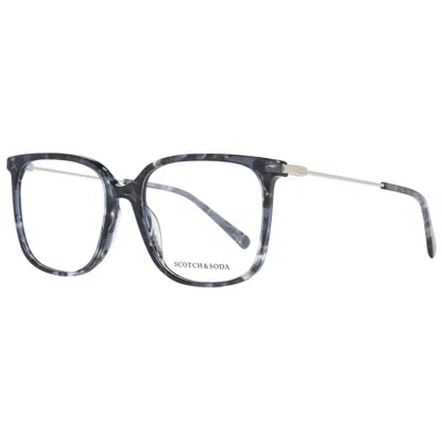 Scotch & Soda Ladies' Spectacle Frame  Ss3012 54010 Gbby2 In Gray