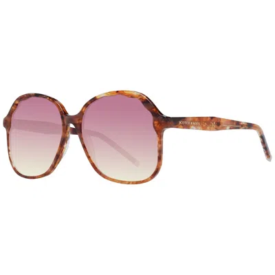 Scotch & Soda Ladies' Sunglasses  Ss7027 58200 Gbby2 In Brown