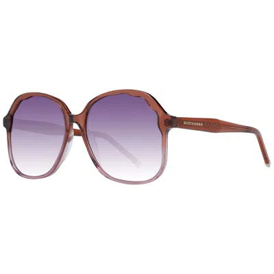 Scotch & Soda Ladies' Sunglasses  Ss7027 58246 Gbby2 In Brown