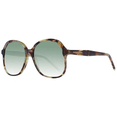 Scotch & Soda Ladies' Sunglasses  Ss7027 58555 Gbby2 In Green