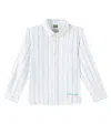 Scotch & Soda Linen And Cotton Shirt In White