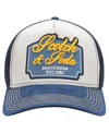 Scotch & Soda Men's Arena Adjustable Trucker Cap In Navy