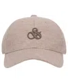Scotch & Soda Men's Brushed Ribbed Cap In Dark Brown