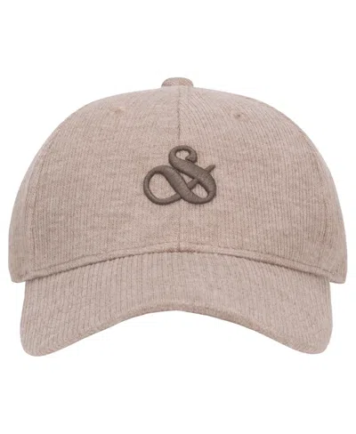 Scotch & Soda Men's Brushed Ribbed Cap In Dark Brown