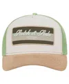 Scotch & Soda Men's Canyon Adjustable Trucker Cap In Sand
