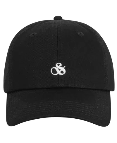 Scotch & Soda Men's Cotton Adjustable Cap In Black