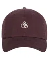 Scotch & Soda Men's Cotton Adjustable Cap In Maroon