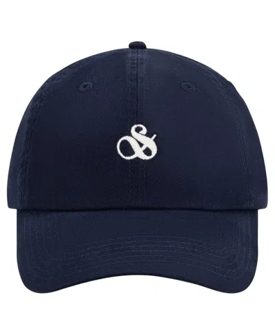 Scotch & Soda Men's Cotton Adjustable Cap In Navy