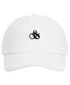 Scotch & Soda Men's Cotton Adjustable Cap In White