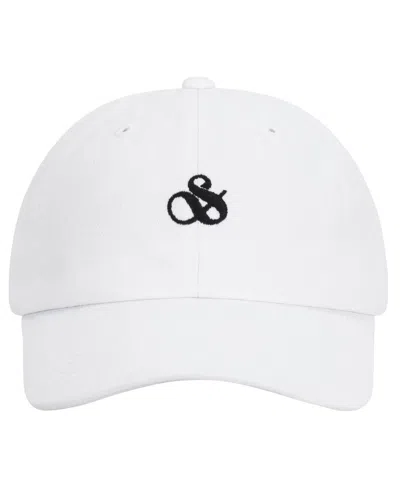 Scotch & Soda Men's Cotton Adjustable Cap In White