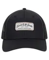 Scotch & Soda Men's Have A Nice Day Trucker Hat In Black
