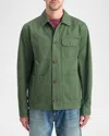 SCOTCH & SODA MEN'S HEAVY TWILL WORKER JACKET