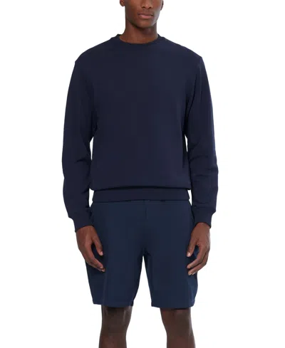 Scotch & Soda Men's Linen Shorts In Navy