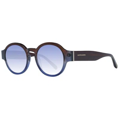 Scotch & Soda Men Men's Sunglasses In Brown